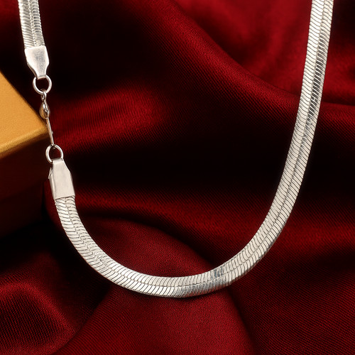 Collier chaîne serpent - , homme