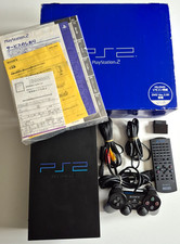 Console Sony PlayStation 2 PS2 Fat Noir - NTSC-JAPAN SCPH-18000 - Complet