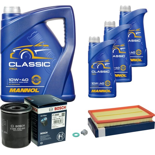 Bosch inspection set mannol - set, 8l