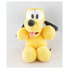 Doudou chien Pluto collier vert DISNEY NICOTOY 20 cm - 8002