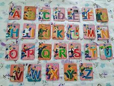 Magnet - Alphabet Métier fond rose - Gervais - 2002