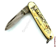 Miniature COUTEAU. souvenir  Coutainville lame " made in Germany"