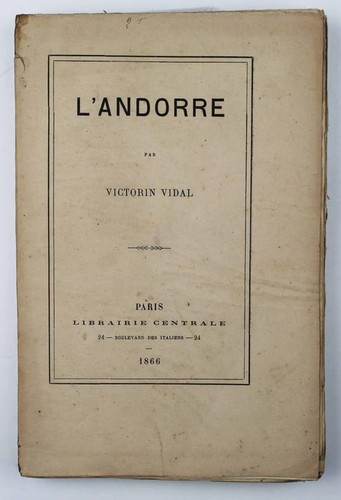 Vidal victorin andorre - vidal,, l'andorre.