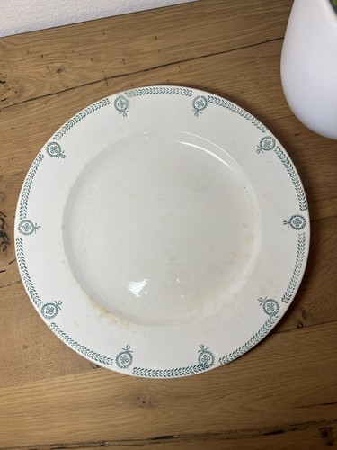 Grand plat faïencerie - faïencerie, de