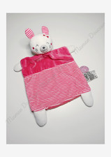 Doudou Plat/Mouchoir Lapin