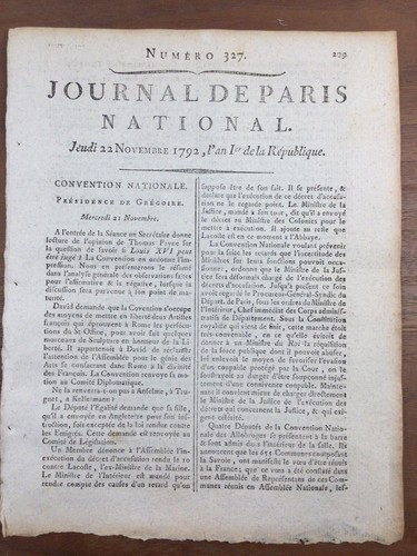 Thomas paine procès louis xvi - procès,