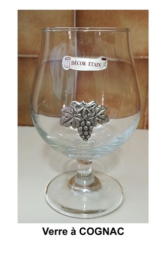 Verre cognac vintage 1975 - cognac,