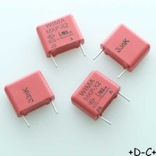 Condensateur film PP MKP-X2 33nF 305VAC 5x11x13mm pas10 10% Wima (lot de 4)