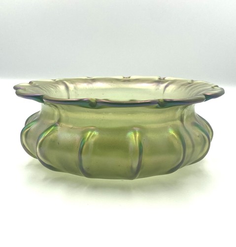 Coupe loetz art nouveau verre - nouveau,
