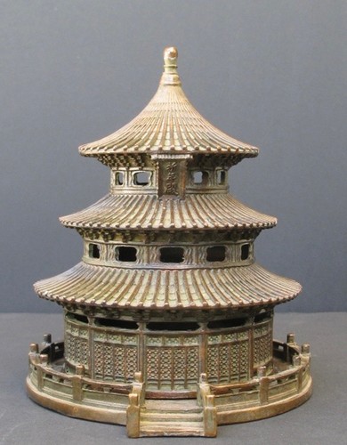 Pagode bronze chine - pagode,