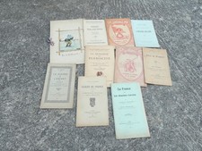 Guerre 1914 1918 Lot Livrets