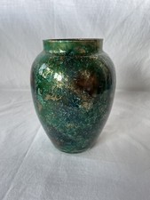 Vase en verre laque line