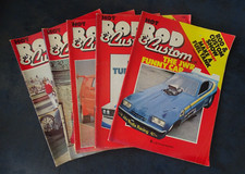 Hot Rod & Custom UK 1979 1980 revue magazine automobile Rétro Vintage Rockabilly