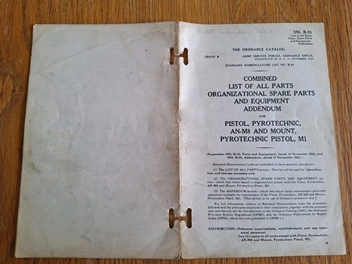 Document 1942 pistolet - document,