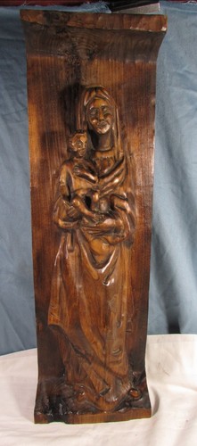 Ancienne vierge enfant en - vierge, à