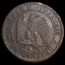 1 Centime 1855 Napoléon III