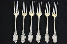 6 fourchettes à fruits argent maillard Louis XVI