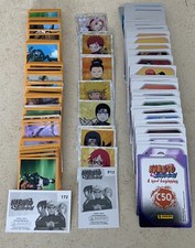 NARUTO SHIPPUDEN  (2023 ) -  6  Images Panini + 1 Brillante + 1 Carte argentée