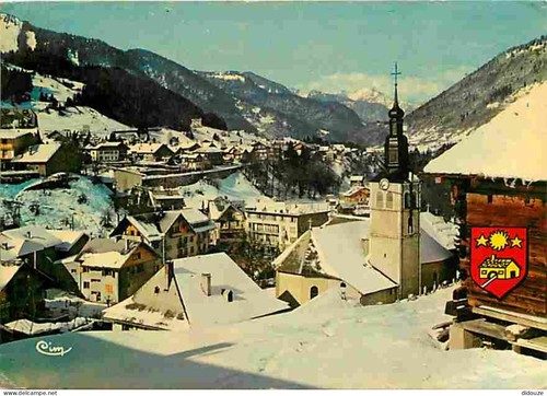 Carte postale morzine - carte,