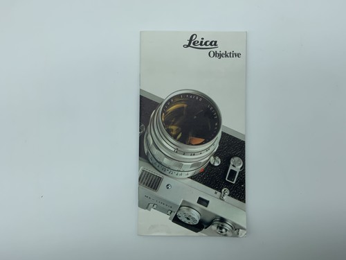 Leitz wetzlar leica objectifs - leitz,
