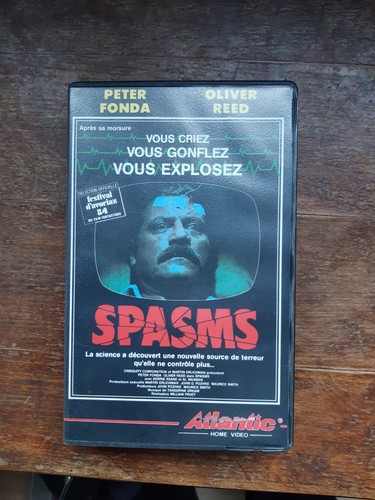 Cassette vhs horreur spasms - vhs,