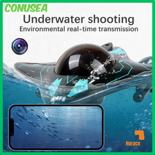 ✅ Sous-Marin RC 6CH Caméra WiFi FPV Télécommande Enfant Jouet Télécommandé