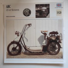 CARTE FICHE MOTO collection