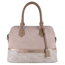 - Sac à Main Femme Bugatti Bandes Cuir PU Multicolore Porté Epaule Bandoulièr...