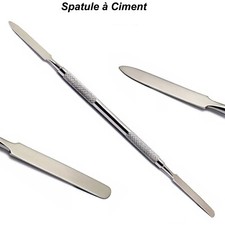 Spatule de mélange de ciment dentaire À double extrémité Instruments laboratoire