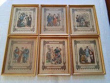 6  lithographies gravures