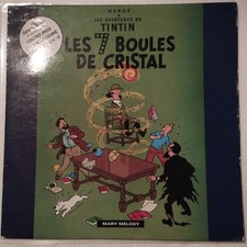 LP 33t | Hergé – Les Aventures De Tintin:  les 7 boules de cristal (1978) vg+