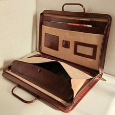 Cartable,porte documents cuir