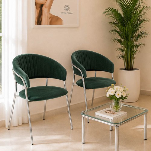 Chaises salle manger set - à,