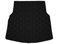 Matelassé Cuir artificiel NOIR Tapis coffre pour Mercedes E W213 berline sièges