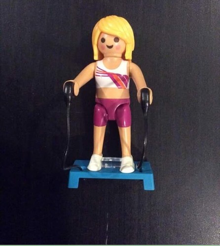 Playmobil femme gymnaste - femme,