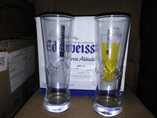 6 verres bière edelweiss altitudes no Grimbergen affligem 25cl