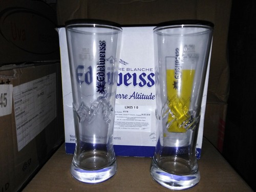 Verres bière edelweiss - 6,
