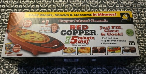 New copper red minute chef - red,