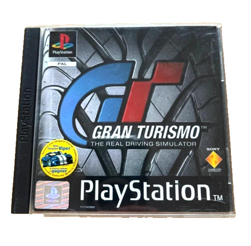 Gran turismo ps1 black - ps1,