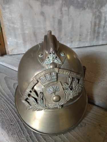 Casque pompier 1885