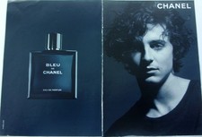 PUBLICITE    PARFUM  BLEU DE CHANEL  PARIS     ANNEE 2023 M1879
