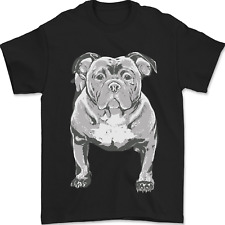 Américain Bully Attirant A Pose Chien T-Shirt 100% Coton