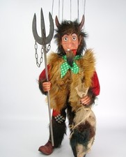 Marionnette diable - poupée originale faite à la main