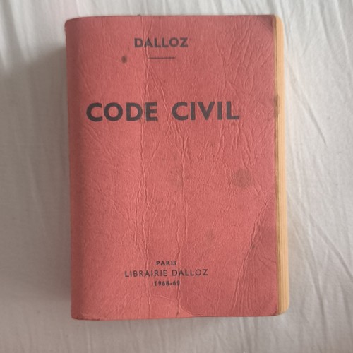 Code civil 1968 - 1968, 1969