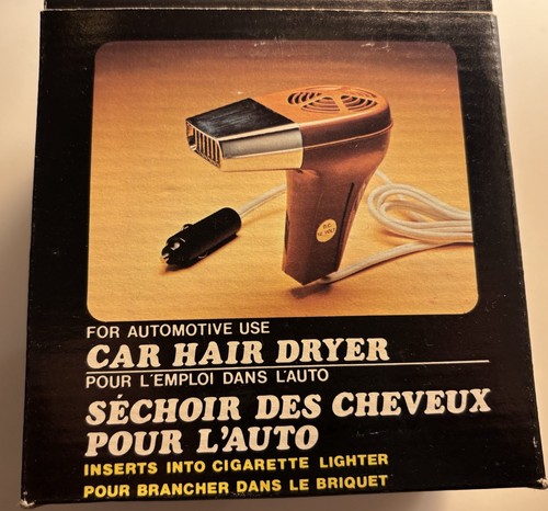 Sèche cheveux voiture vintage - sèche-cheveux,