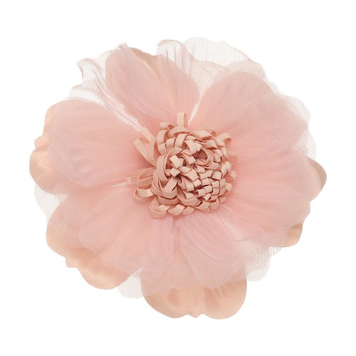 Broche tissu fleur 4 - tissu, de