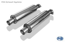 Silencieux Avant En Acier