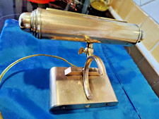 lampe de piano, bureau, articulée,  laiton et métal , années 30
