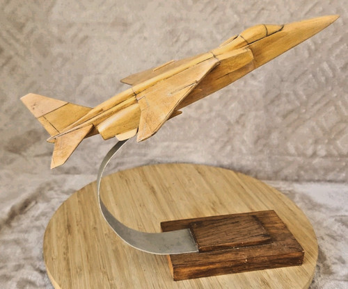 Ancien maquette bois - bois, avion