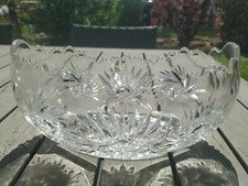 Grande coupe en cristal de